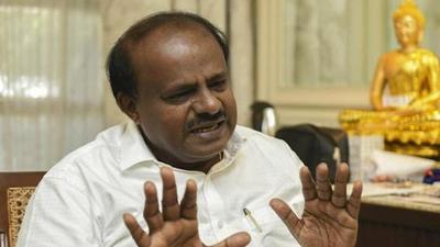 JD(S) leader H D Kumaraswamy on Monday turned emotional as he recalled efforts behind building a regional party, and asserted that he has never indulged in money politics. (AP)