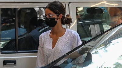 Ananya Panday was questioned by the NCB twice last week. (AFP Photo)