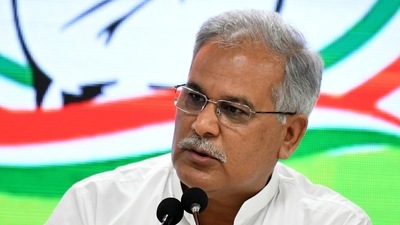 Chhattisgarh CM Bhupesh Baghel. (ANI file photo)