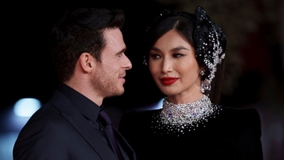 The star cast, including Gemma Chan, Richard Madden, Angelina Jolie, and Kit Harrington, of MCU's (Marvel Cinematic Universe) Eternals, arrived on the red carpet at the Rome premiere of their film last night. The actors brought all the glamour and style to the 16th edition of the Rome Film Fest as they posed for the shutterbugs. And to say we are obsessed would be an understatement. (AP) The star cast, including Gemma Chan, Richard Madden, Angelina Jolie, and Kit Harrington, of MCU's (Marvel Cinematic Universe) Eternals, arrived on the red carpet at the Rome premiere of their film last night. The actors brought all the glamour and style to the 16th edition of the Rome Film Fest as they posed for the shutterbugs. And to say we are obsessed would be an understatement. (AP)