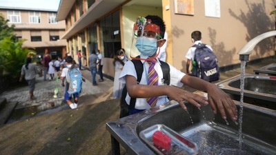 Schools and colleges in West Bengal have been shut since the nationwide lockdown was announced in March 2020 to check the spread of the Covid-19 disease. (Representational photo / AP) Schools and colleges in West Bengal have been shut since the nationwide lockdown was announced in March 2020 to check the spread of the Covid-19 disease. (Representational photo / AP)