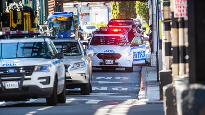 The union added on Twitter that there was "still no written, NYPD-specific policy guidance on how the mandate will be implemented." (Bloomberg) The union added on Twitter that there was "still no written, NYPD-specific policy guidance on how the mandate will be implemented." (Bloomberg)