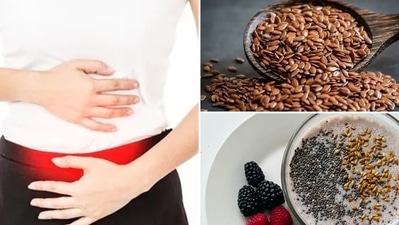 Flax seeds are gaining popularity not without a reason. They are consumed in form of seeds, powder, capsules and can even be added to regular flour for preventing diabetes, high cholesterol, heart disease and even cancer. Flax seeds are quite beneficial in managing PCOS too, a hormonal condition affecting women in which excessive male hormones are produced. They are excellent in regulating hormones and loaded with antioxidants, omega 3 fatty acids and fibre. The regular consumption of flaxseeds can do wonders for your health. Know its health benefits from nutritionist Avanti Deshpande. (Shutterstock, Pinterest) Flax seeds are gaining popularity not without a reason. They are consumed in form of seeds, powder, capsules and can even be added to regular flour for preventing diabetes, high cholesterol, heart disease and even cancer. Flax seeds are quite beneficial in managing PCOS too, a hormonal condition affecting women in which excessive male hormones are produced. They are excellent in regulating hormones and loaded with antioxidants, omega 3 fatty acids and fibre. The regular consumption of flaxseeds can do wonders for your health. Know its health benefits from nutritionist Avanti Deshpande. (Shutterstock, Pinterest)