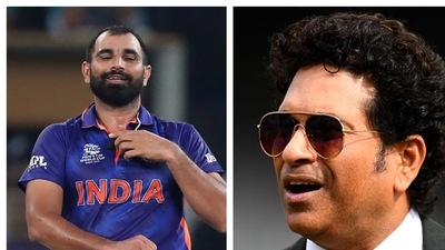 Sachin Tendulkar has come out in support of Mohammed Shami (AP/File)