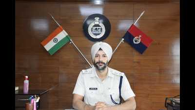 Randhawa is the fifth officer to take over the post of Ambala superintendent of police in the last three years. (HT) Randhawa is the fifth officer to take over the post of Ambala superintendent of police in the last three years. (HT)