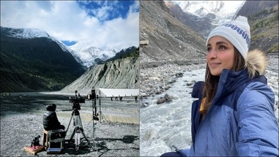A trek within the mountain ranges of central Nepal, the walking route of Annapurna Circuit is marked with stunning landscapes, architecture and culture as it meanders across the central Nepal Himalaya through one of the most picturesque sceneries on Earth. (Instagram/parineetichopra) A trek within the mountain ranges of central Nepal, the walking route of Annapurna Circuit is marked with stunning landscapes, architecture and culture as it meanders across the central Nepal Himalaya through one of the most picturesque sceneries on Earth. (Instagram/parineetichopra)
