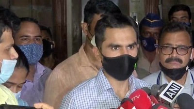 Sameer Wankhede’s release came after Nawab Malik shared what looked like the NCB official's birth certificate on Twitter earlier in the day (ANI)
