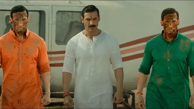 John Abraham plays a triple role in Satyameva Jayate 2.