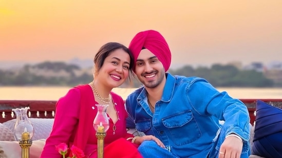 One year into their wedding and the couple continue to raise the bar of couple goals with their online camaraderie and make fans amp up their romance game.(Instagram/nehakakkar)