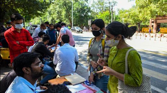 Eligible candidates can apply till Wednesday and, once approved, can pay their fee by Friday. The fourth cut-off will be declared on Saturday. (HT File)