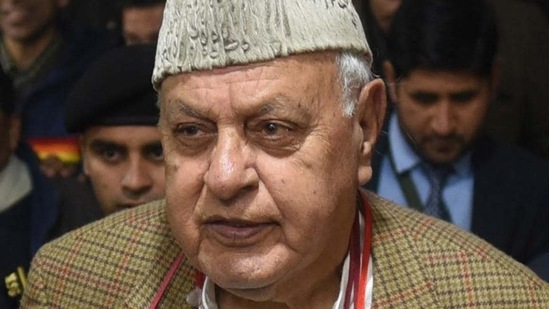 National Conference leader Farooq Abdullah. (HT file photo) National Conference leader Farooq Abdullah. (HT file photo)