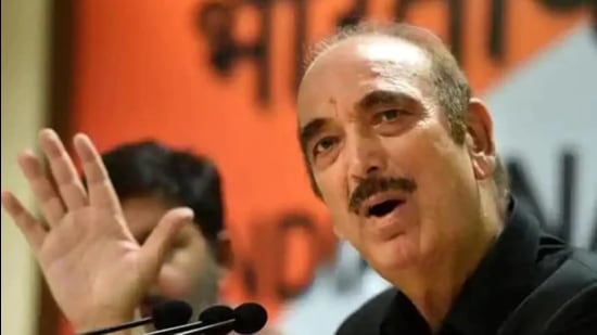 Senior Congress leader Ghulam Nabi Azad. (HT file photo) Senior Congress leader Ghulam Nabi Azad. (HT file photo)