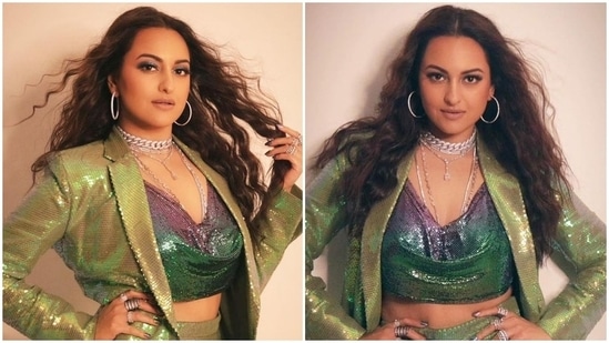 Bollywood actor Sonakshi Sinha has always had an independent style sense, impressing fashion police for a whole decade. Her wardrobe revolves around retro-Bollywood and vintage Hollywood trends. She always carries an uninhibited charm to her looks, and we love her for the same.(Instagram/@mohitrai)