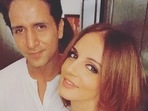 Arslan Goni with Sussanne Khan(Instagram) Arslan Goni with Sussanne Khan(Instagram)