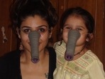 Rasha Thadani posted throwback pictures with Raveena Tandon. Rasha Thadani posted throwback pictures with Raveena Tandon.