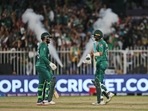 PAK vs NZ Live Score T20 World Cup 2021.(AP) PAK vs NZ Live Score T20 World Cup 2021.(AP)