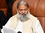 File photo of Haryana minister Anil Vij.(HT Photo) File photo of Haryana minister Anil Vij.(HT Photo)