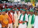 Four of the eight people who died in the violence on October 3 were farmers, allegedly knocked down by a vehicle carrying Bharatiya Janata Party (BJP) workers.(PTI) Four of the eight people who died in the violence on October 3 were farmers, allegedly knocked down by a vehicle carrying Bharatiya Janata Party (BJP) workers.(PTI)