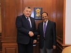 India and Kyrgyzstan agreed upon steps to enhance bilateral security cooperation between the relevant bodies. India and Kyrgyzstan agreed upon steps to enhance bilateral security cooperation between the relevant bodies.