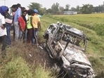 Eight people, including four farmers, were killed after an SUV belonging to Union minister of state for home Ajay Mishra Teni mowed them down on October 3. (File Photo) Eight people, including four farmers, were killed after an SUV belonging to Union minister of state for home Ajay Mishra Teni mowed them down on October 3. (File Photo)
