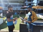 New Zealand captain Kane Williamson with Pakistan skipper Babar Azam(Twitter) New Zealand captain Kane Williamson with Pakistan skipper Babar Azam(Twitter)