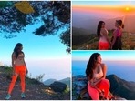 Janhvi Kapoor loves travelling and never misses a chance to hit the beach and the mountains. The actor is currently vacationing in Uttarakhand with her girl gang and constantly treating her fans with photos and videos from her hikes and trails.(Instagram/@janhvikapoor) Janhvi Kapoor loves travelling and never misses a chance to hit the beach and the mountains. The actor is currently vacationing in Uttarakhand with her girl gang and constantly treating her fans with photos and videos from her hikes and trails.(Instagram/@janhvikapoor)
