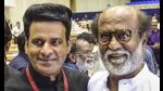 Manoj Bajpayee and Rajinikanth pose for photographers during the 67th National Film Awards presentation ceremony, at Vigyan Bhawan in New Delhi (Photo: PTI) Manoj Bajpayee and Rajinikanth pose for photographers during the 67th National Film Awards presentation ceremony, at Vigyan Bhawan in New Delhi (Photo: PTI)