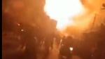 The explosion of crackers in the shop in Tamil Nadu’s Kallakurichi district led to panic in Sankarapuram town. (Videgrab/) The explosion of crackers in the shop in Tamil Nadu’s Kallakurichi district led to panic in Sankarapuram town. (Videgrab/)