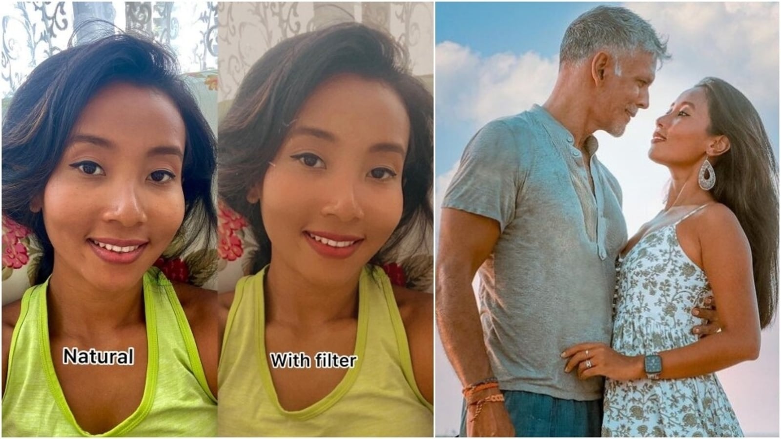 Ankita Konwar wants to build a filter-free world full of self love, Milind Soman reacts