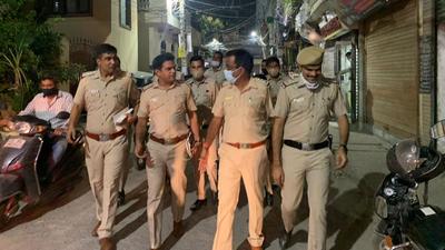 Police said a 24-year-old constable suffered burn and cut injuries during the rescue operations. (Sourced) Police said a 24-year-old constable suffered burn and cut injuries during the rescue operations. (Sourced)