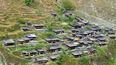Kangra deputy commissioner said the solar panels were airlifted to the Bara Bhangal village on Monday while investors have already been transported on mules. (HT file photo)