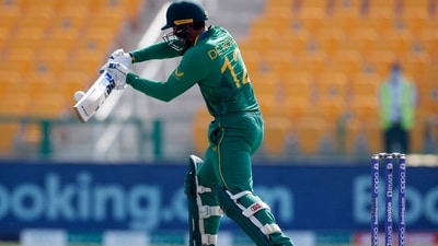 South Africa's Quinton de Kock (REUTERS)