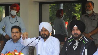An immediate collateral sufferer of the internecine battle is the new CM, Charanjit Singh Channi, who cuts a hopelessly sorry figure despite working hard to keep the party’s electoral campaign formidable (Keshav Singh/ Hindustan Times) An immediate collateral sufferer of the internecine battle is the new CM, Charanjit Singh Channi, who cuts a hopelessly sorry figure despite working hard to keep the party’s electoral campaign formidable (Keshav Singh/ Hindustan Times)