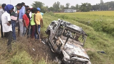 Eight people, including four farmers, were killed after an SUV belonging to Union minister of state for home Ajay Mishra Teni mowed them down on October 3. (File Photo)