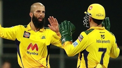 Moeen Ali the batsman flourished under MS Dhoni at Chennai Super Kings.&nbsp; (Twitter)
