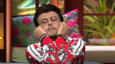 Sonu Nigam on The Kapil Sharma Show.