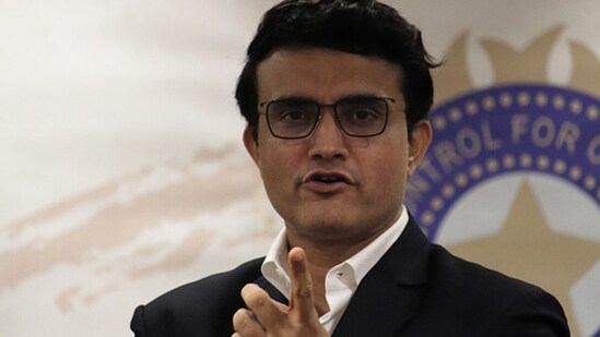BCCI president and former India captain Sourav Ganguly to stand with Team India after their 10-wicket loss against Pakistan.&nbsp;(Getty)