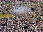 The accused responsible for the serial blasts belonged to Indian Mujahideen and Students’ Islamic Movement of India, the NIA said in the chargesheet. The accused responsible for the serial blasts belonged to Indian Mujahideen and Students’ Islamic Movement of India, the NIA said in the chargesheet. 
