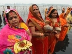 The Delhi Disaster Management Authority had on September 30 banned any gathering on the occasion of Chhath Puja.(Photo: Sanchit Khanna/HT) The Delhi Disaster Management Authority had on September 30 banned any gathering on the occasion of Chhath Puja.(Photo: Sanchit Khanna/HT)