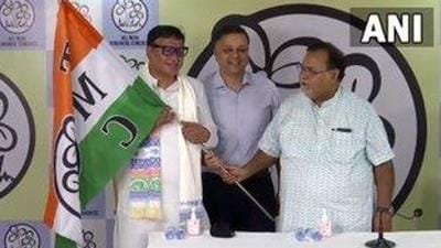 Krishna Kalyani -- the BJP’s MLA from Raiganj in north Bengal joined the ruling Trinamool Congress in Kolkata on Wednesday. (ANI PHOTO.) Krishna Kalyani -- the BJP’s MLA from Raiganj in north Bengal joined the ruling Trinamool Congress in Kolkata on Wednesday. (ANI PHOTO.)