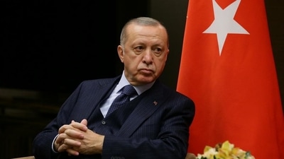 Turkish president Erdogan has often used international diplomatic spats to score political points at home&nbsp; (Vladimir Smirnov / REUTERS)