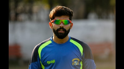 Chandigarh captain Manan Vohra. (HT) Chandigarh captain Manan Vohra. (HT)