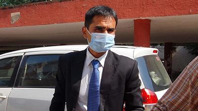 Narcotics Control Bureau (NCB) Mumbai zonal director Sameer Wankhede arrives at the NCB office in New Delhi on Tuesday. The focus of the drug case has shifted from Aryan Khan to the investigator. (HT Photo) Narcotics Control Bureau (NCB) Mumbai zonal director Sameer Wankhede arrives at the NCB office in New Delhi on Tuesday. The focus of the drug case has shifted from Aryan Khan to the investigator. (HT Photo)
