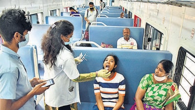 Union health minister Mansukh Mandaviya said on Tuesday that a government panel of experts is looking into the Delta coronavirus subvariant, AY.4.2, that is believed to have triggered an increase in the coronavirus disease (Covid-19) cases in the United Kingdom. (ANI) Union health minister Mansukh Mandaviya said on Tuesday that a government panel of experts is looking into the Delta coronavirus subvariant, AY.4.2, that is believed to have triggered an increase in the coronavirus disease (Covid-19) cases in the United Kingdom. (ANI)