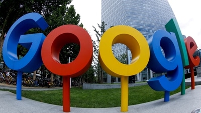 The brand logo of Alphabet Inc's Google is seen in this picture taken with a fisheye lens.&nbsp; (File Photo / REUTERS)