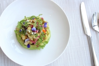 Recipe: Move over regular chaat, surprise your tastebuds with Avocado Aloo Chaat (JP Singh, Executive Chef, The Leela Bhartiya City Bengaluru)