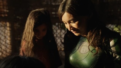 Gemma Chan plays Sersi in Eternals. According to EW, the superhero has the ‘ability to manipulate non-sentient matter.’ 