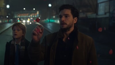 Kit Harrington plays Dane Whitman, a human who is dating Gemma Chan's Sersi.&nbsp; 