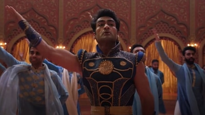 Kumail Nanjiani plays Kingo, a Bollywood star moonlighting as a superhero. 