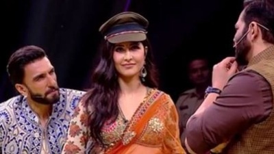 Ranveer Singh will welcome Katrina Kaif and Rohit Shetty on The Big Picture. Ranveer Singh will welcome Katrina Kaif and Rohit Shetty on The Big Picture.